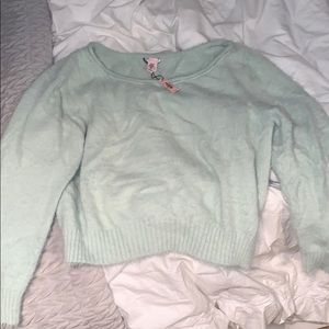 Victoria secret cropped sweater
